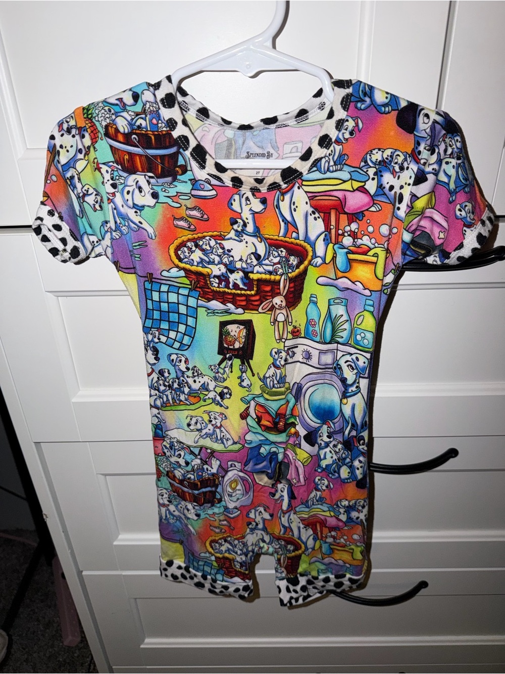 Sugar Swan 101 Dalmations Peekaboo Shortie Size 2T